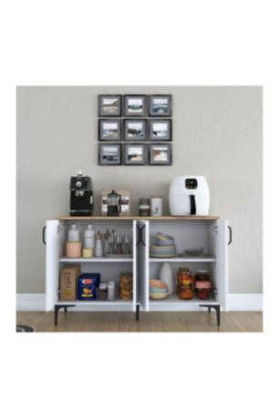 Armoire multifonctionnelle - Noyer blanc