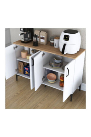 Armoire multifonctionnelle - Noyer blanc