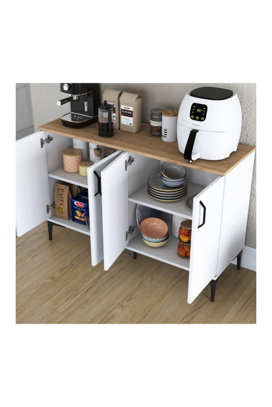 Armoire multifonctionnelle - Noyer blanc