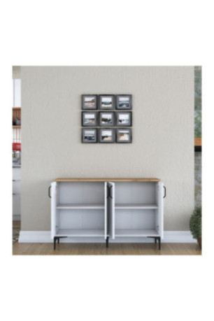 Armoire multifonctionnelle - Noyer blanc