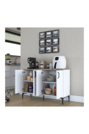 Armoire multifonctionnelle - Noyer blanc