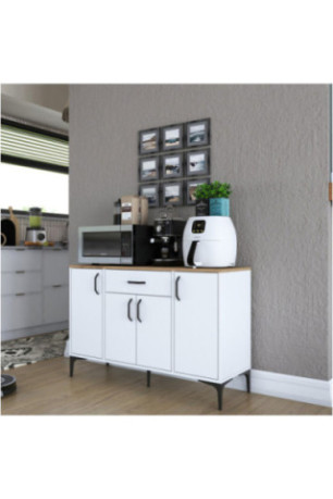 Armoire multifonctionnelle - Noyer blanc