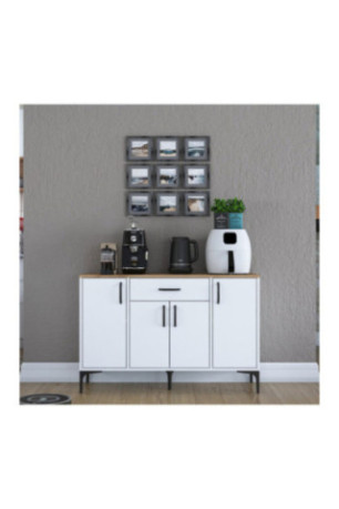 Armoire multifonctionnelle - Noyer blanc