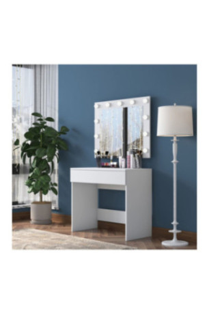 Table de maquillage - Blanc