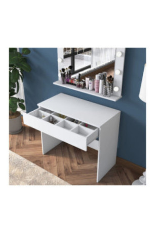 Table de maquillage - Blanc
