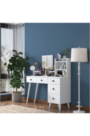 Table de maquillage - Blanc