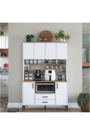 Armoire multifonctionnelle - Noyer blanc