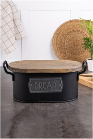 Boîte de rangement - Noir Brun