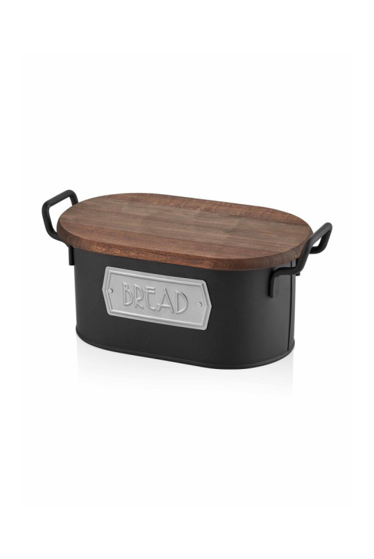 Boîte de rangement - Noir Brun