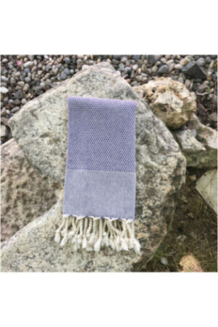 Fouta - Prune - 60x110cm