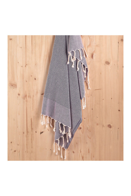 Fouta - Prune - 60x110cm