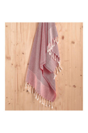 Fouta - Rouge - 60x110cm