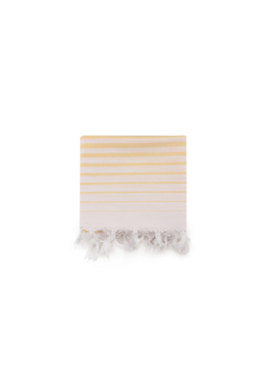 Fouta - Jaune - 90x180cm