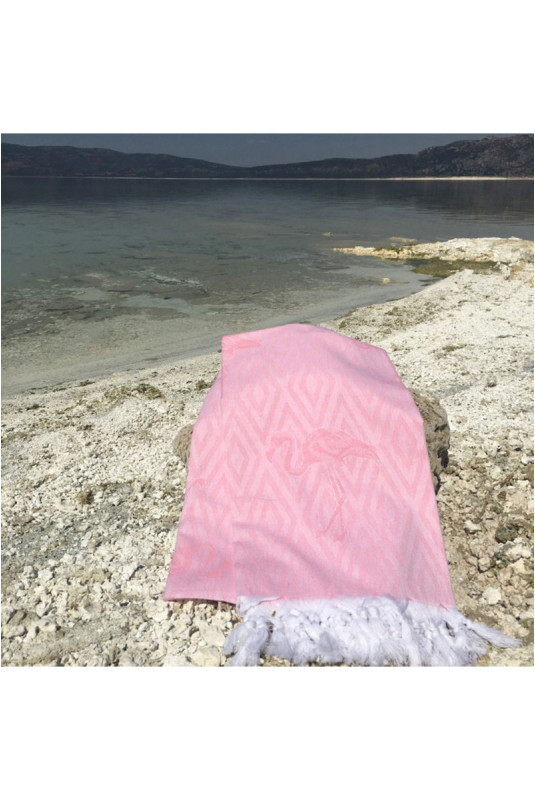 Fouta - Rose - 100x180cm
