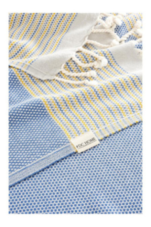 Fouta - Bleu - 90x180cm