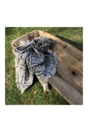 Fouta - Noir Blanc Beige - 90x170cm
