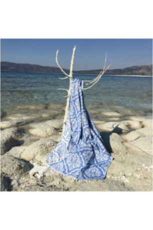 Fouta - Bleu - 90x170cm