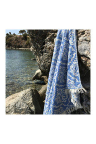 Fouta - Bleu - 90x170cm