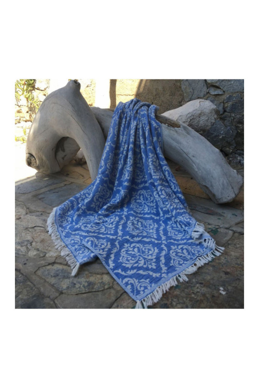 Fouta - Bleu - 90x170cm
