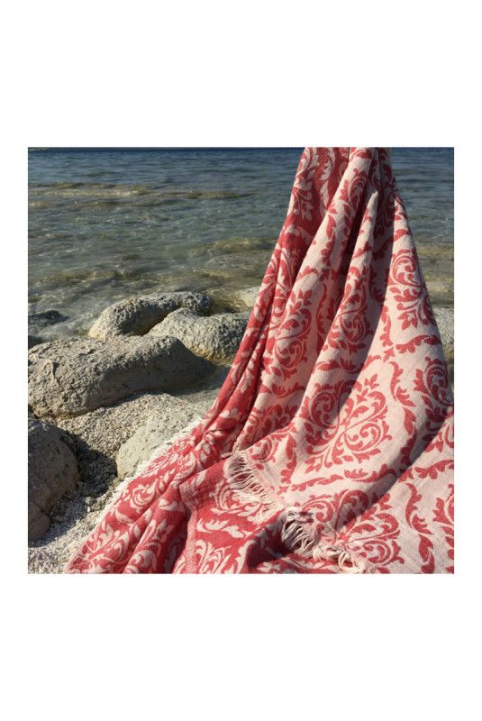 Fouta - Rouge - 90x170cm