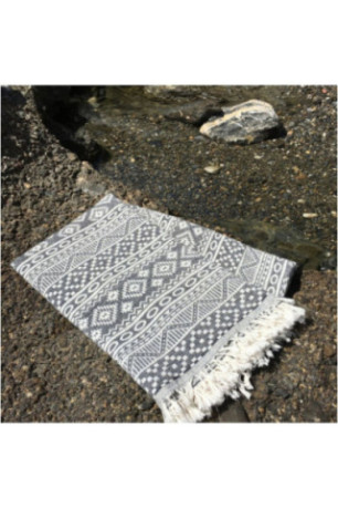 Fouta - Noir Beige - 90x170cm