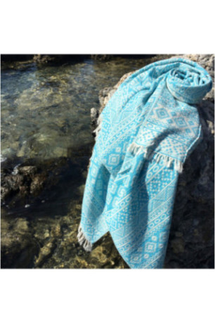 Fouta - Turquoise - 90x170cm