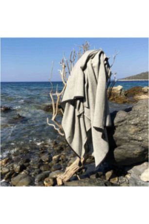 Fouta - Gris - 90x180cm