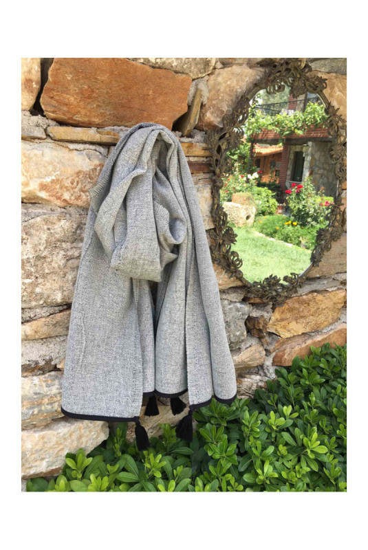 Fouta - Gris - 90x180cm