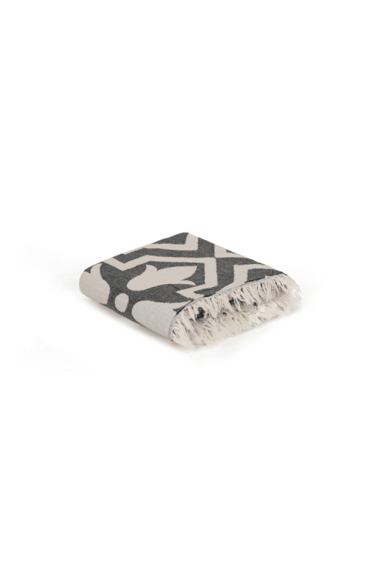 Fouta - Noir Beige - 90x170cm