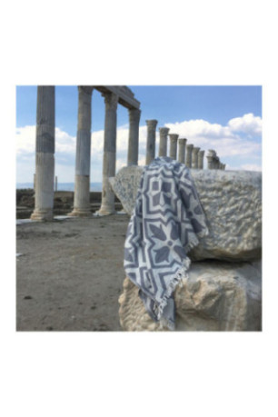 Fouta - Gris - 90x170cm