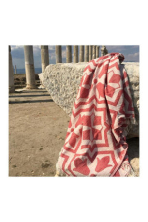 Fouta - Rouge - 90x170cm