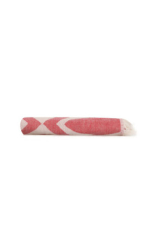 Fouta - Rouge - 90x170cm