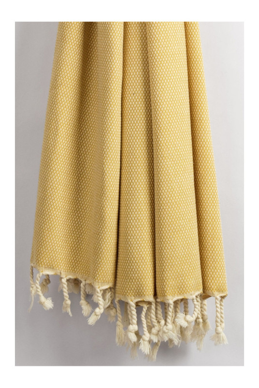Fouta - Moutarde - 95x190cm