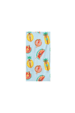 Serviette de plage - Multicolore - 75x150cm