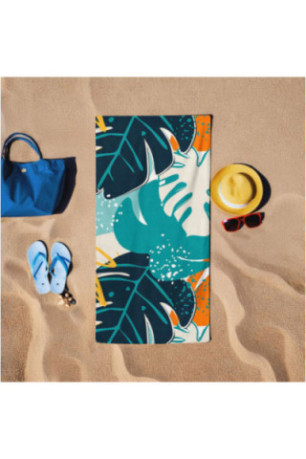 Serviette de plage - Multicolore - 75x150cm