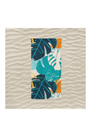 Serviette de plage - Multicolore - 75x150cm