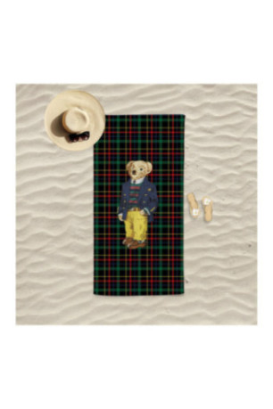 Serviette de plage - Noir - 75x150cm