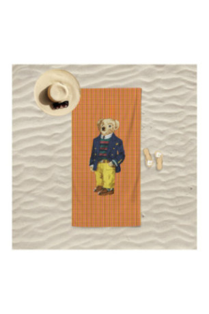 Serviette de plage - Orange - 75x150cm