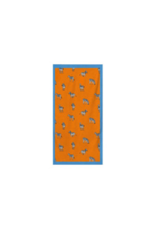 Serviette de plage - Orange - 75x150cm