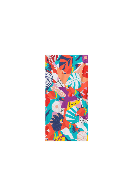 Serviette de plage - Multicolore - 75x150cm