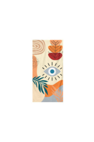Serviette de plage - Multicolore - 75x150cm