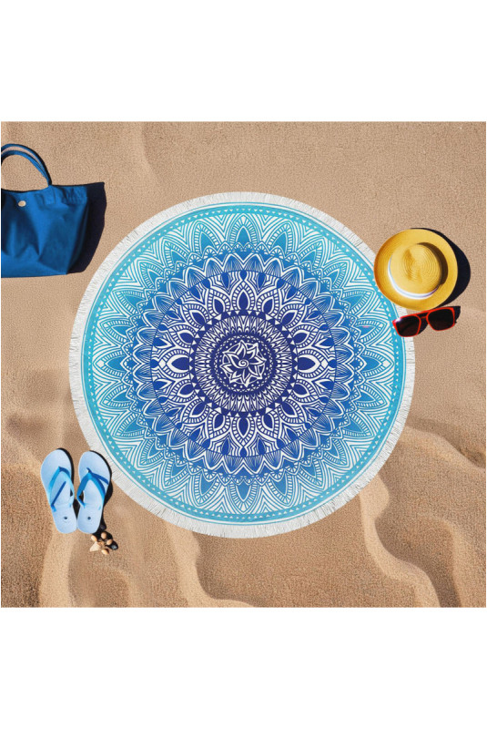 Serviette de plage - Multicolore - 150x150cm