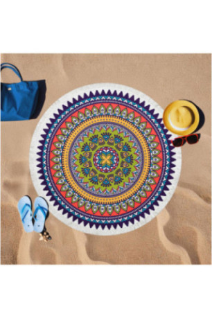 Serviette de plage - Multicolore - 150x150cm