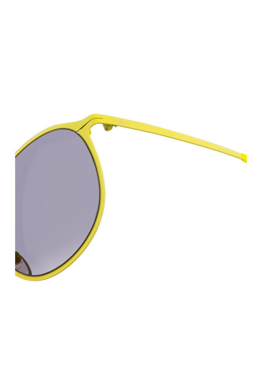 Lunettes de soleil Femme Jaune mat 53 mm