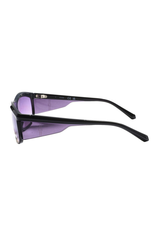 Lunettes de soleil rectangulaires Grises 57 mm