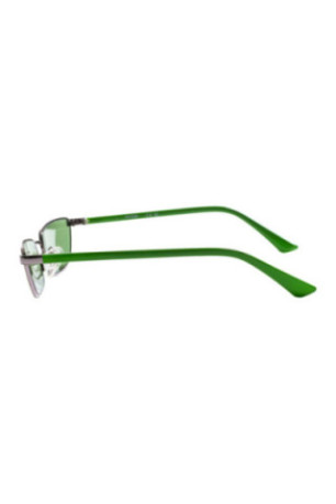 Lunettes de soleil femme Vert et argent