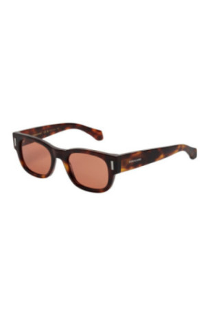 Lunettes de soleil rectangulaires Homme Écaille