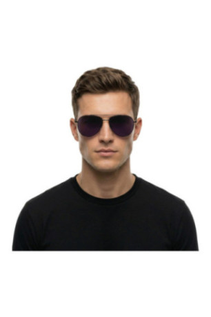 Lunettes de soleil pilote Homme Noir 61 mm