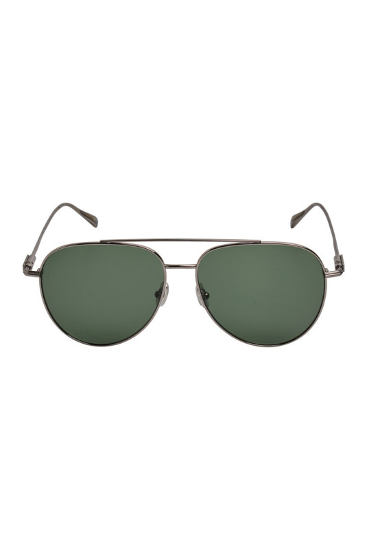 Lunettes de soleil style aviateur Gris argenté foncé 61 mm