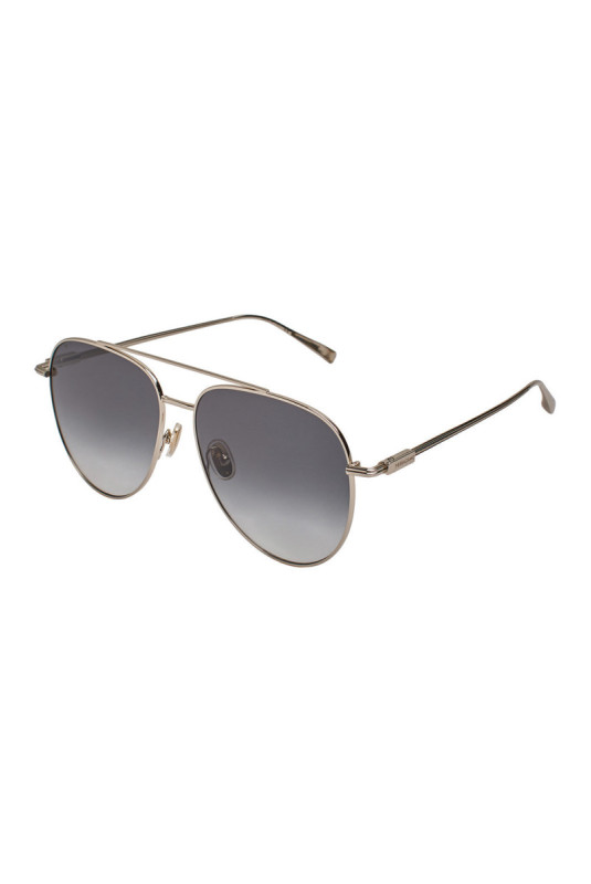 Lunettes de soleil pilote Homme Argent
